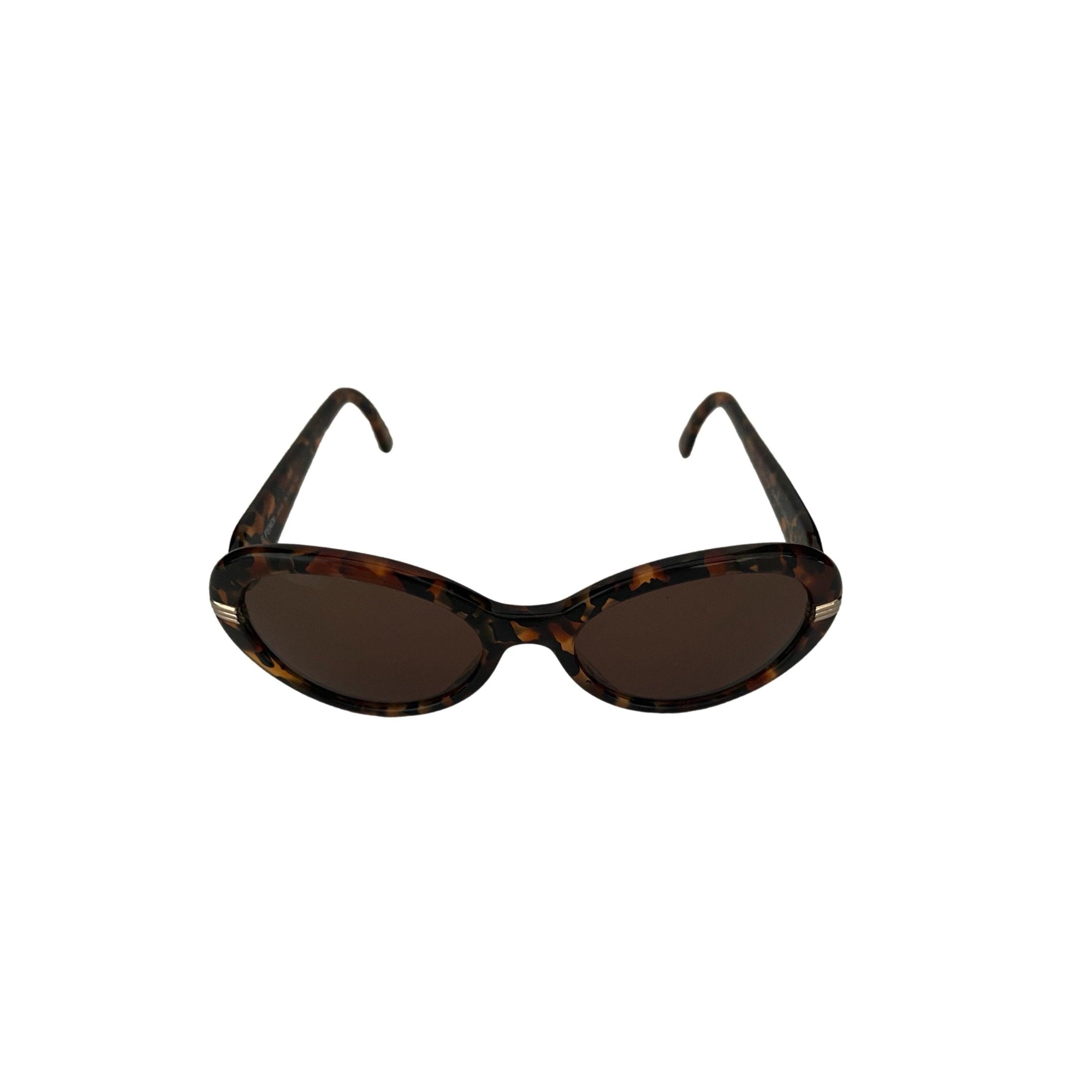 Fendi Tortoise Round Sunglasses - Sunglasses