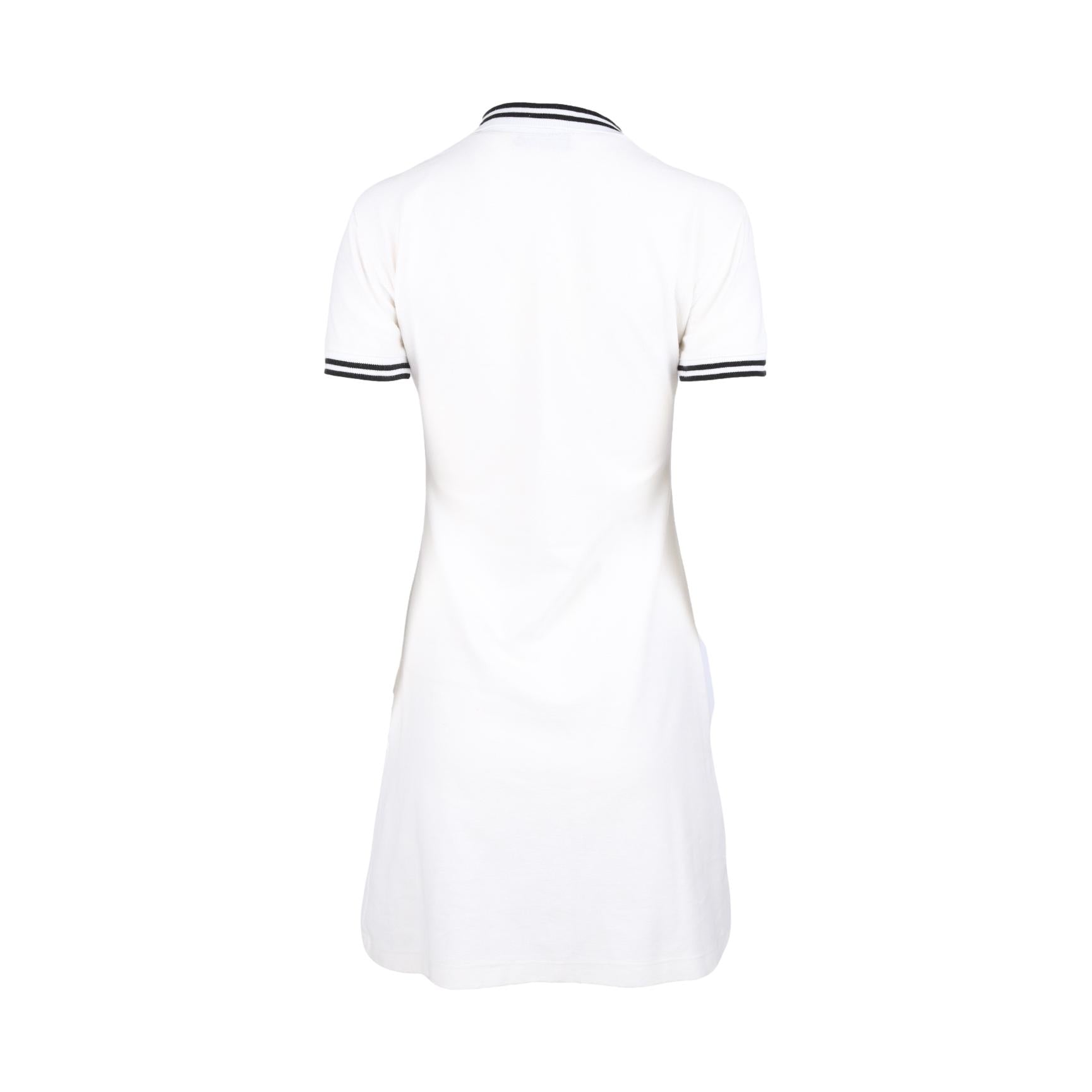 Treasures of NYC - Fendi White Logo Polo Dress Treasures of NYC - Fendi White Logo Polo Dress