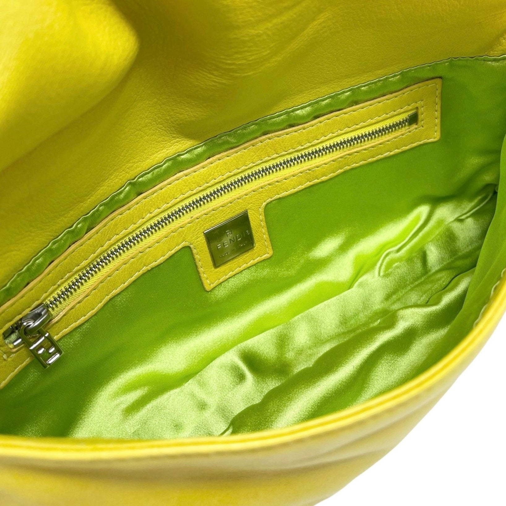 Vintage Fendi Yellow Sequin Baguette Bag – Treasures of NYC