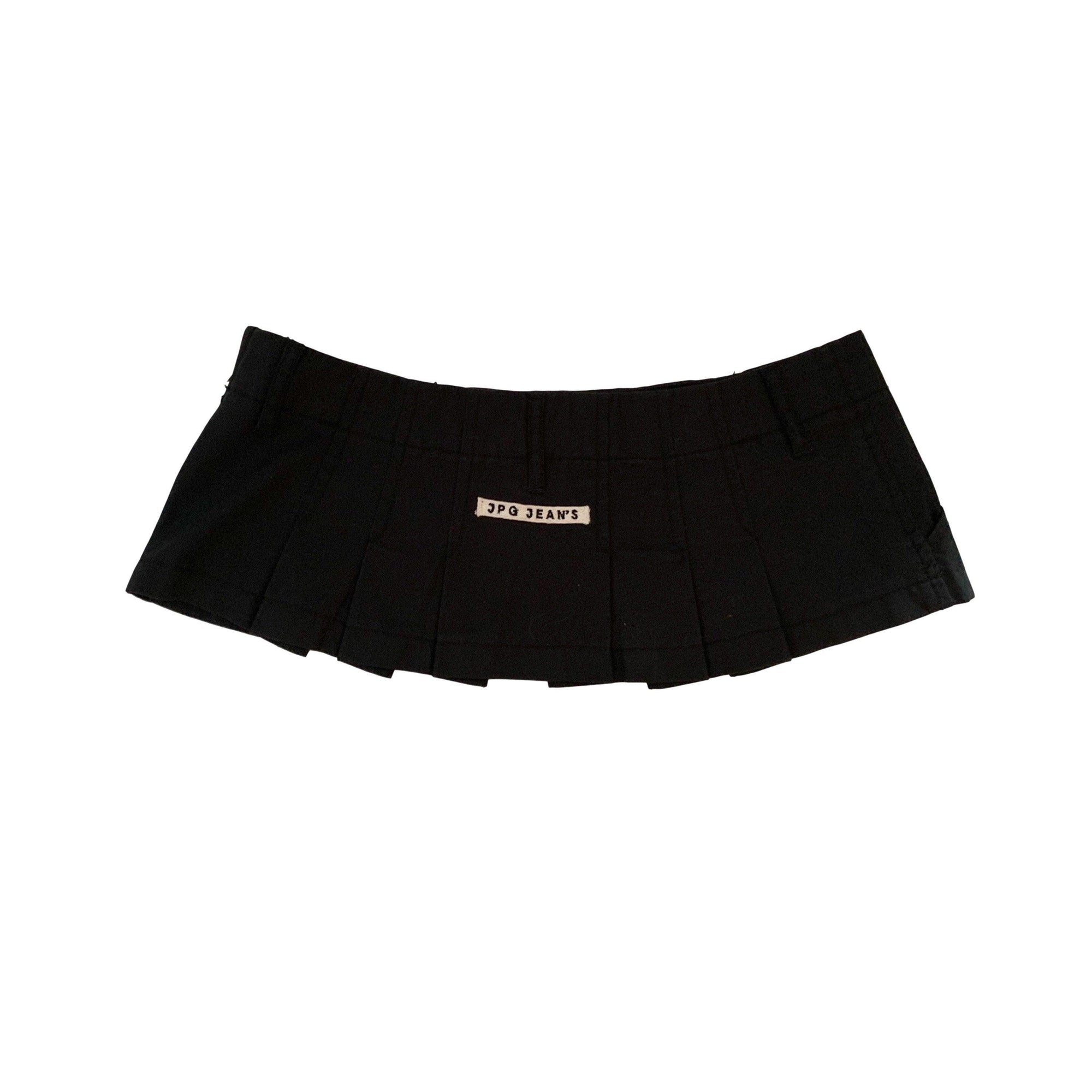Gaultier Black Micro Mini Skirt - Apparel