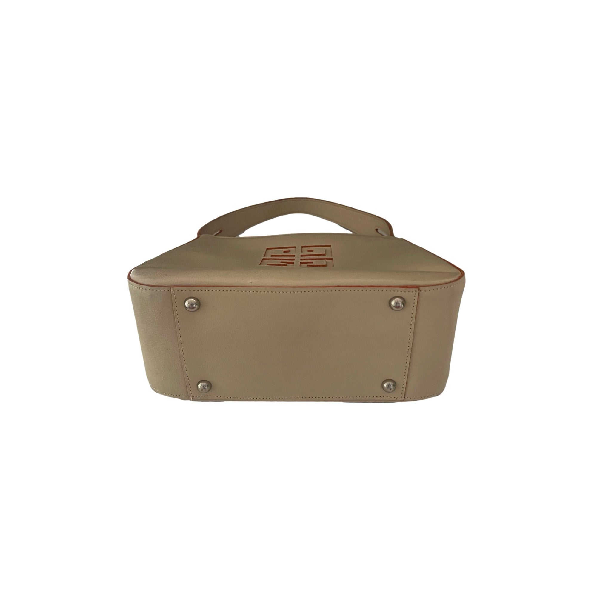Givenchy Tan Logo Shoulder Bag - Handbags