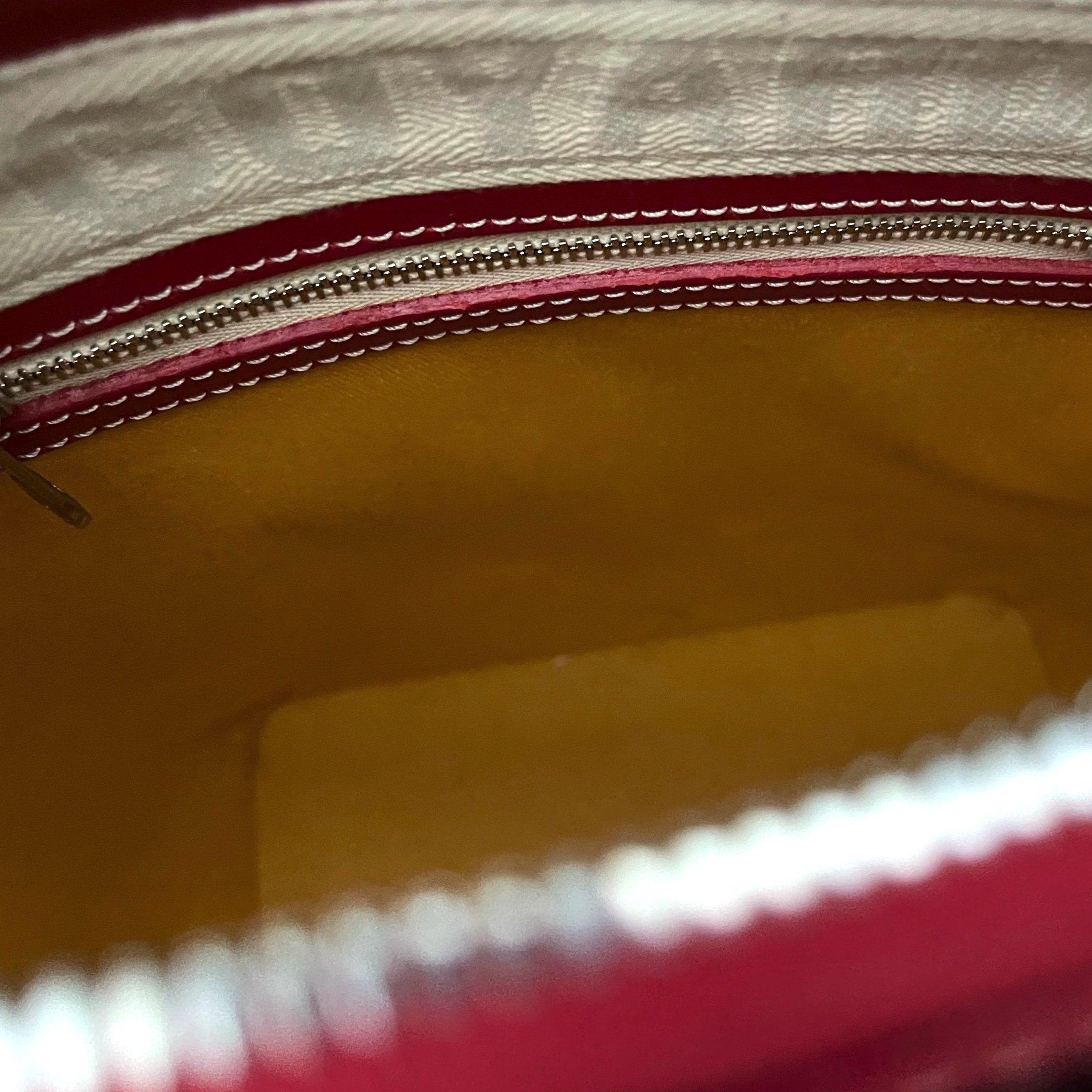 Goyard Vanity Bag Red Cotton ref.439502 - Joli Closet