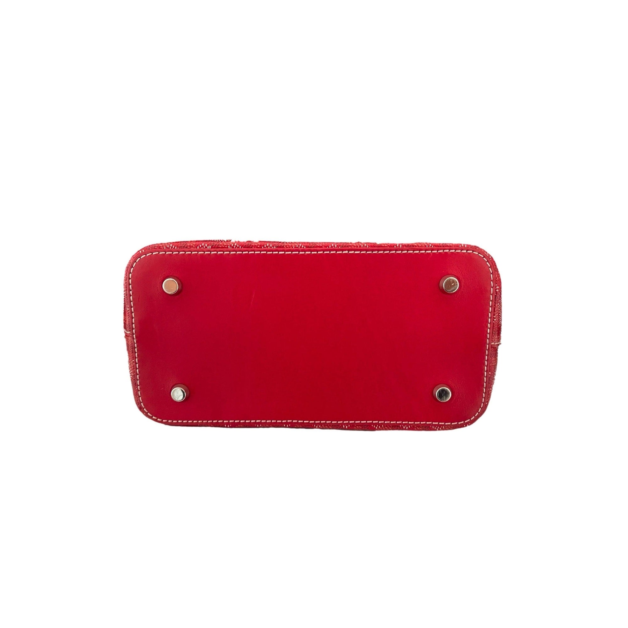 Goyard Red Monogram Tote - Handbags