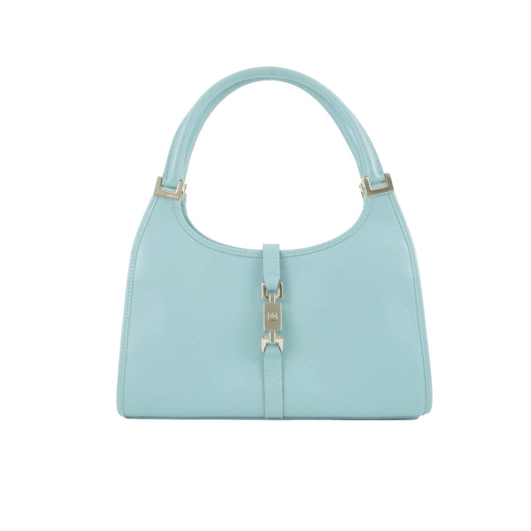 Gucci Baby Blue Logo Jackie Bag - Handbags