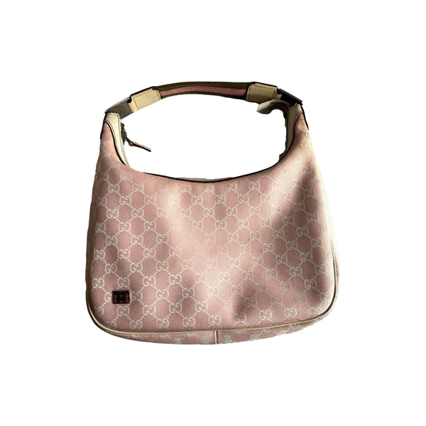 Gucci Baby Pink Logo Shoulder Bag - Handbags