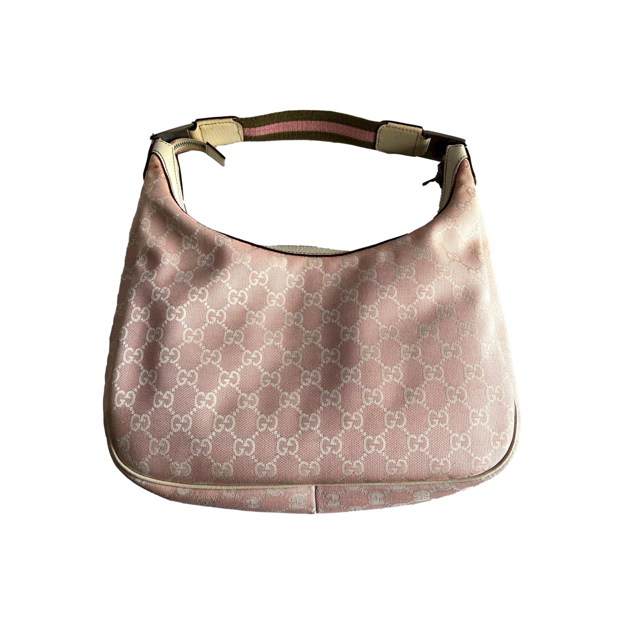 Gucci Baby Pink Logo Shoulder Bag - Handbags