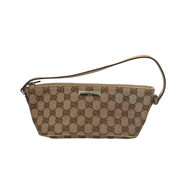 Gucci Beige Monogram Mini Bag - Handbags
