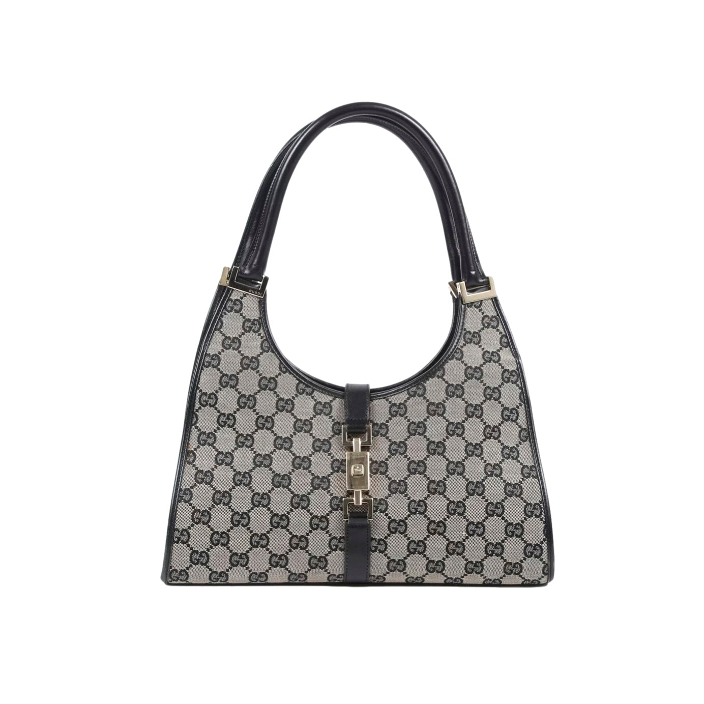 Gucci Tan Logo Jackie Bag - Handbags