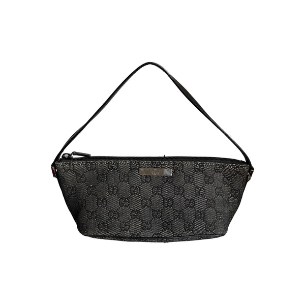 Gucci Black Monogram Mini Bag - Handbags