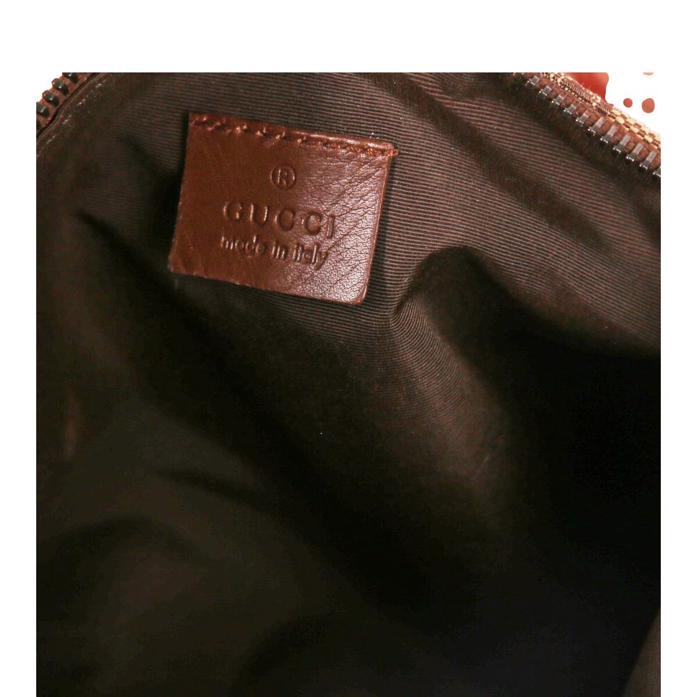 Vintage Gucci Brown Monogram Shoulder Bag – Treasures of NYC