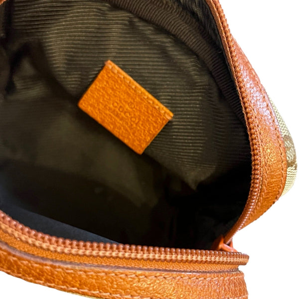 Gucci Brown Mini Logo Pouch - Handbags