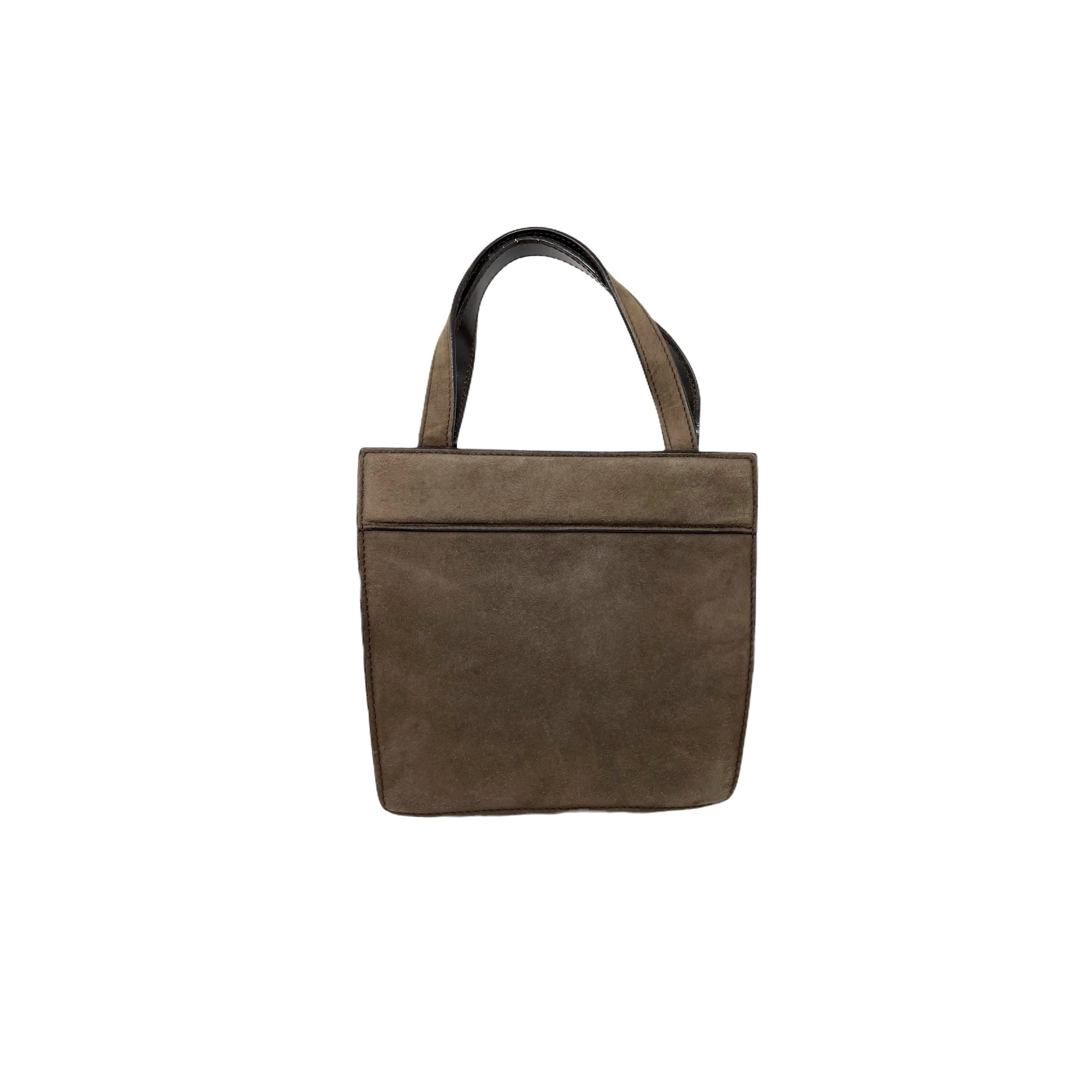 Gucci Brown Mini Top Handle Bag - Handbags