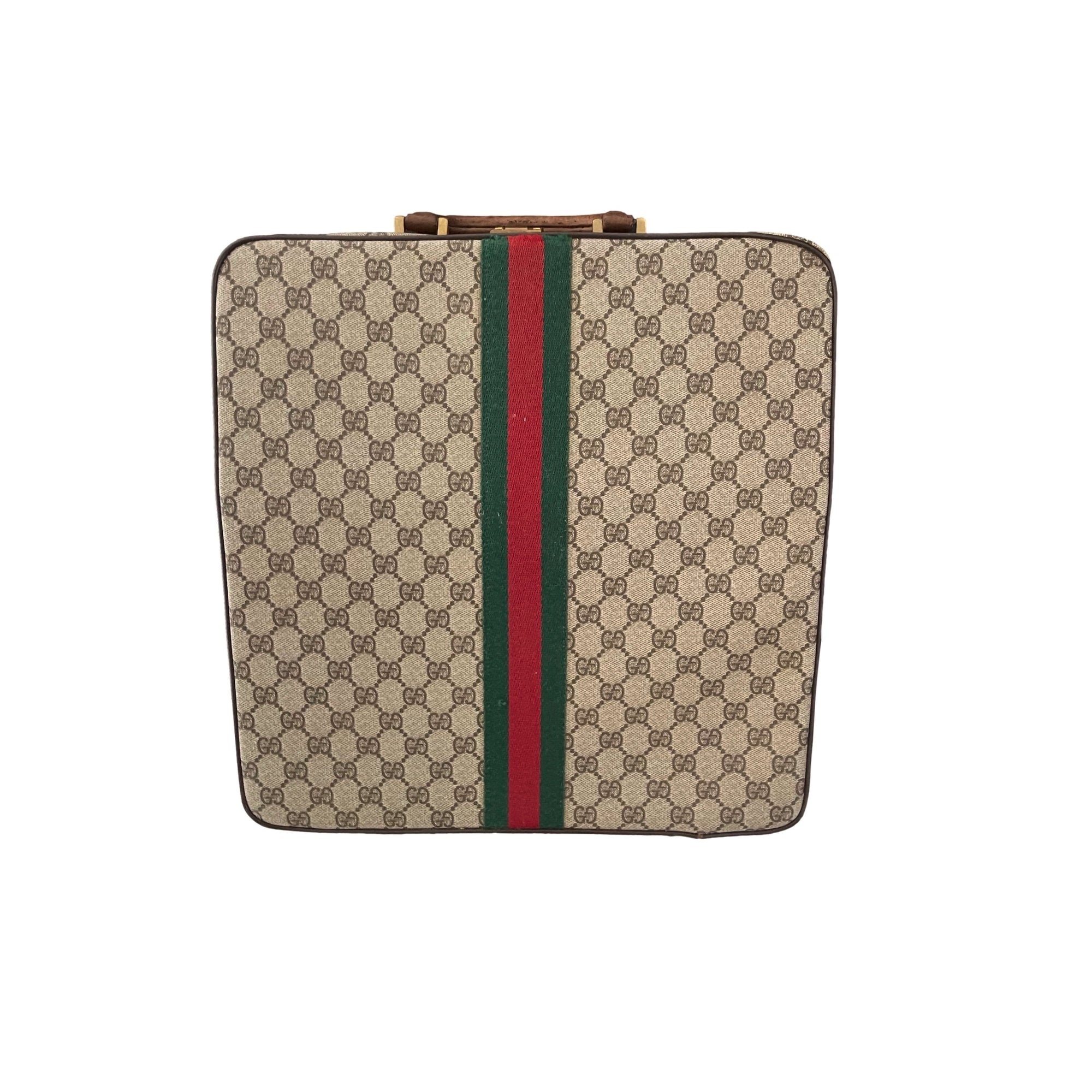 Gucci Brown Monogram Case - Handbags