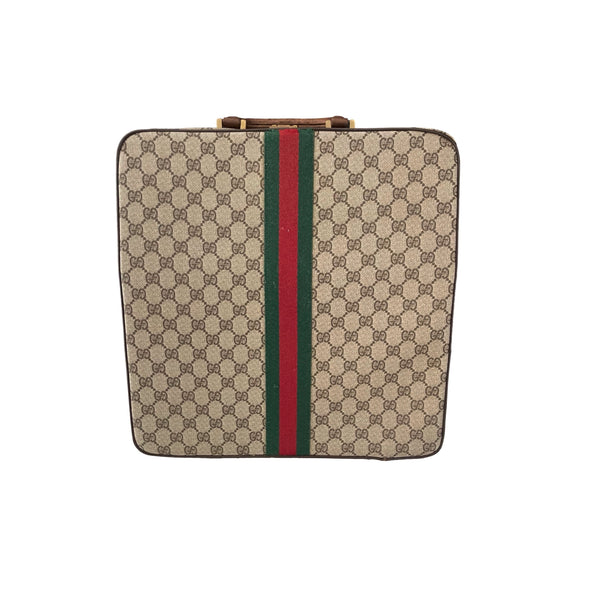 Gucci Brown Monogram Case - Handbags