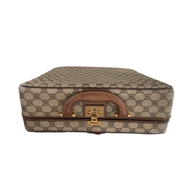 Gucci Brown Monogram Case - Handbags