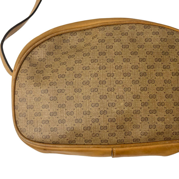 Gucci Brown Monogram Crossbody Bag - Handbags