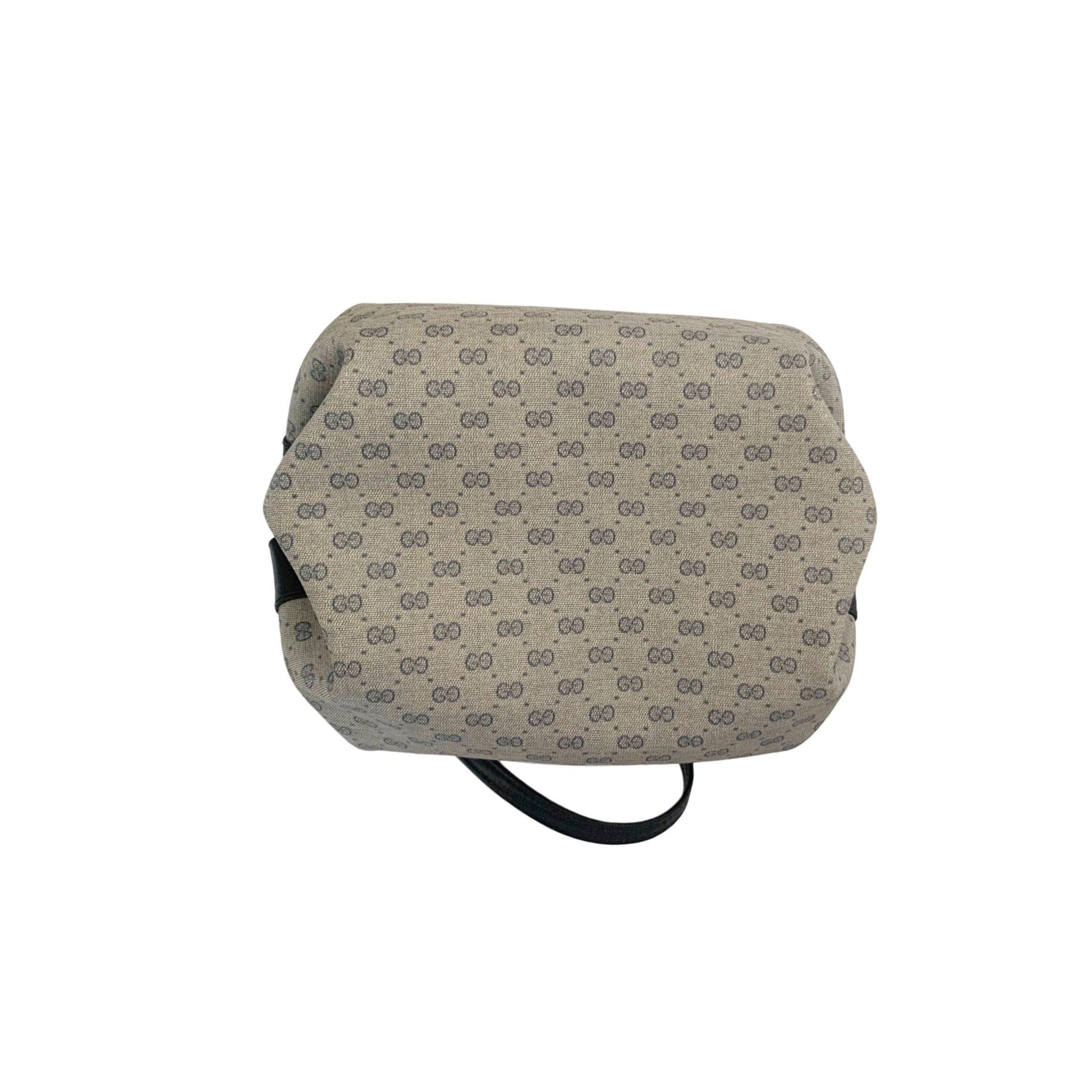 Gucci Brown Monogram Cylinder Bag - Handbags