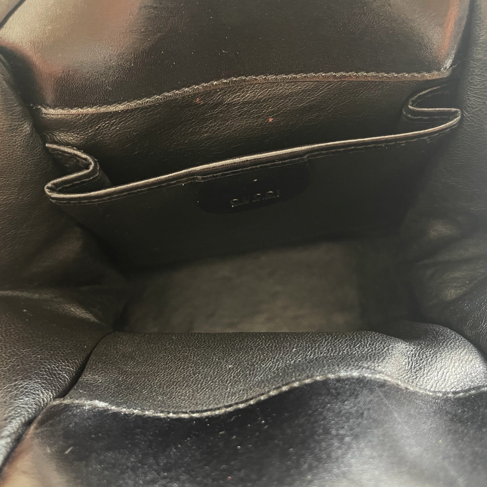 Gucci Cow Print Calf Hair Shoulder Bag - Handbags
