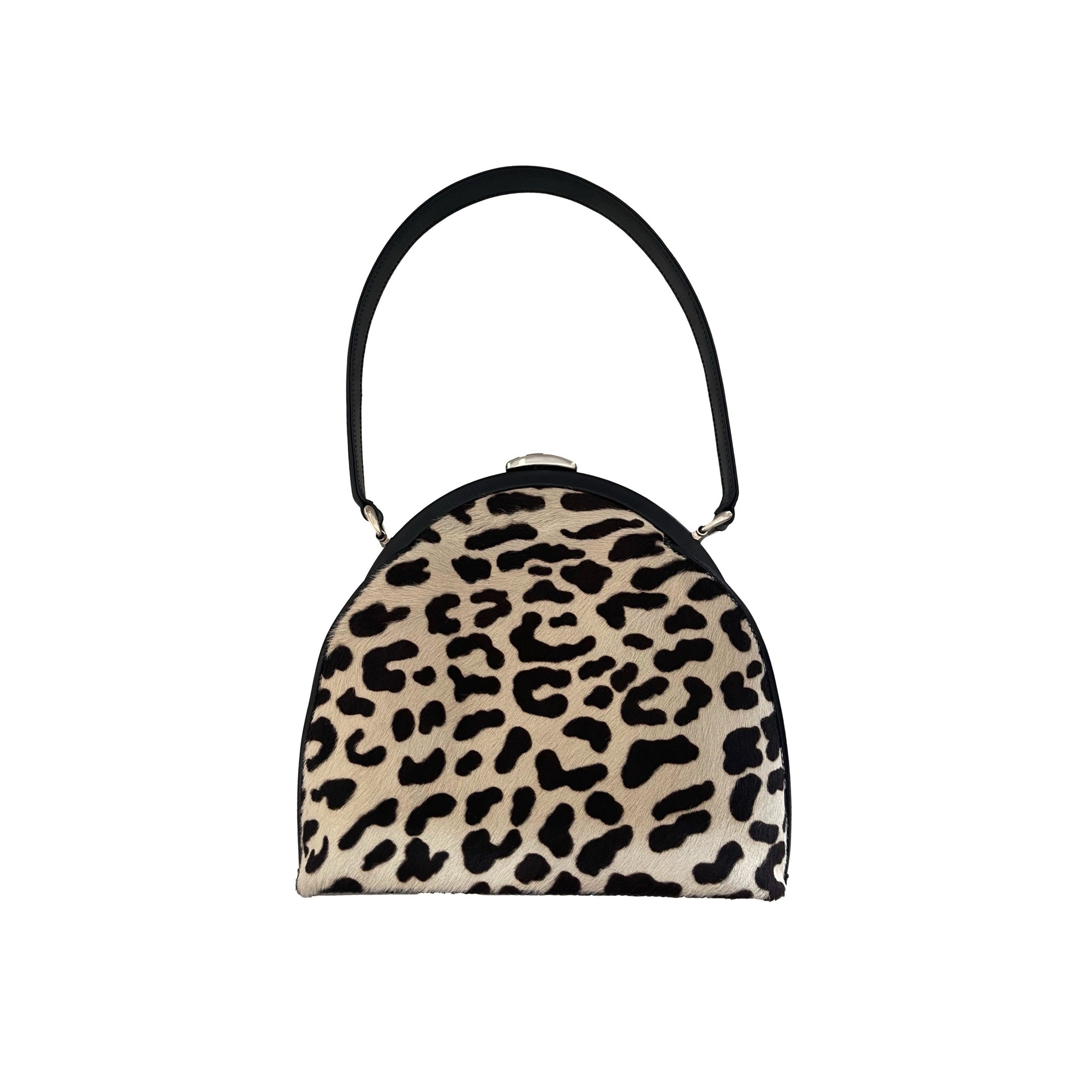 Gucci Cow Print Calf Hair Shoulder Bag - Handbags
