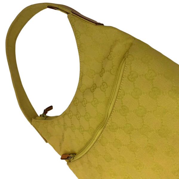Gucci Green Monogram Shoulder Bag - Handbags