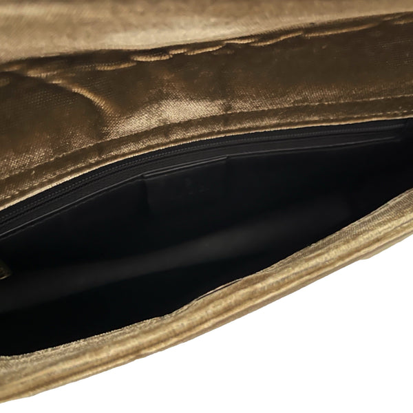 Gucci Olive Velvet Shoulder Bag - Handbags