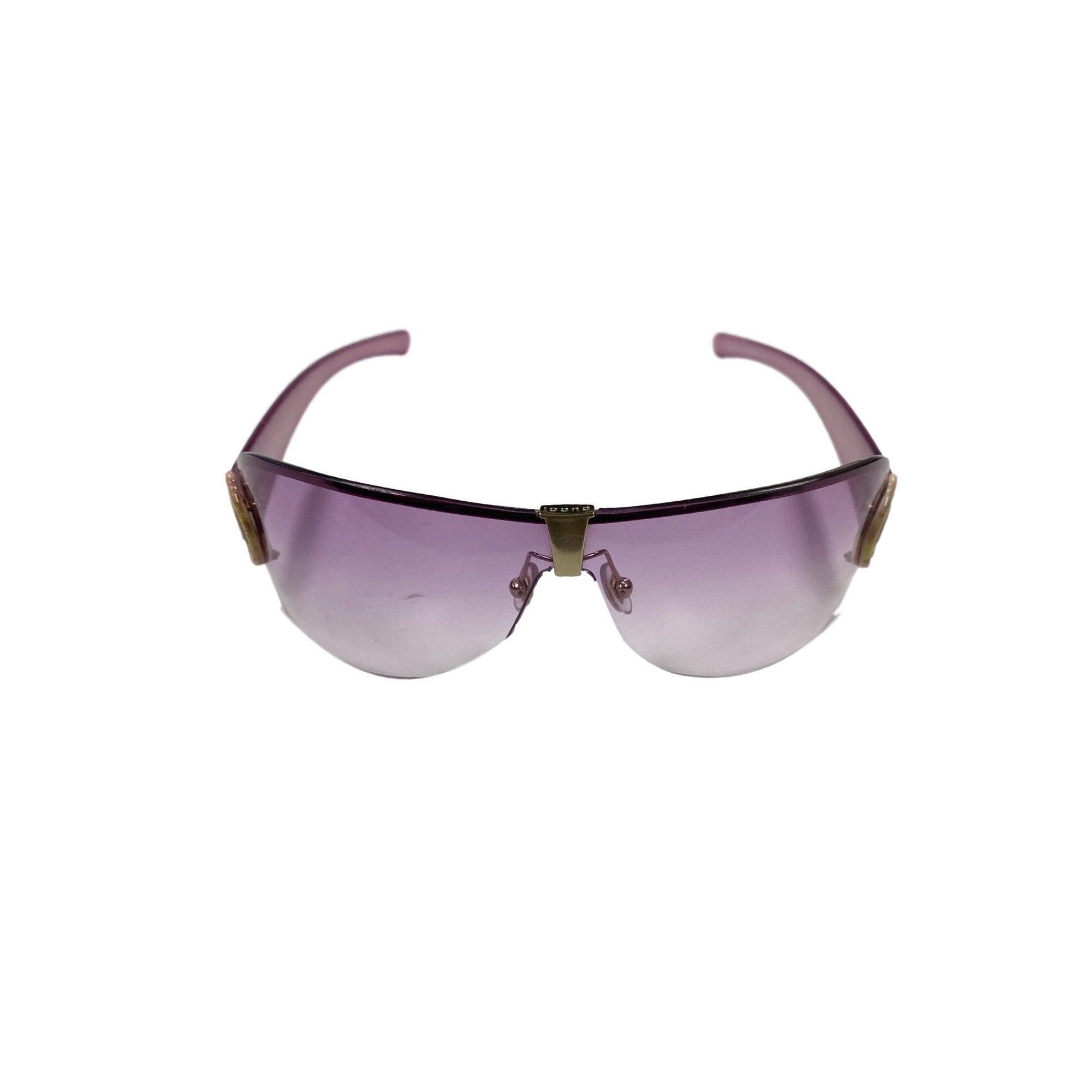 Gucci Purple Flora Horsetbit Sunglasses - Sunglasses