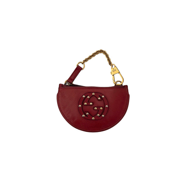 Gucci Red Micro Chain Bag - Handbags