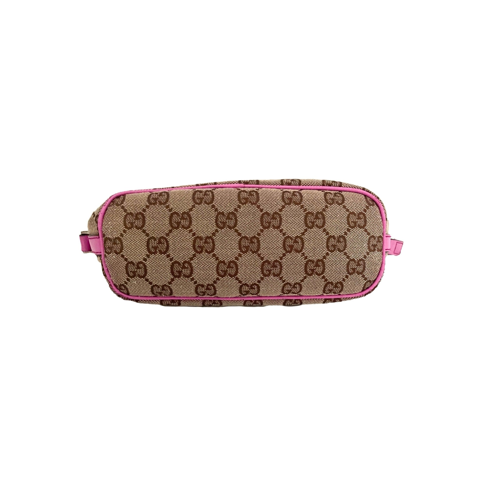 Gucci Tan Monogram Shoulder Bag - Handbags