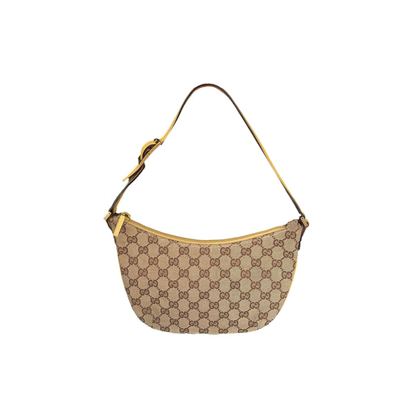 Gucci Tan Monogram Shoulder Bag - Handbags