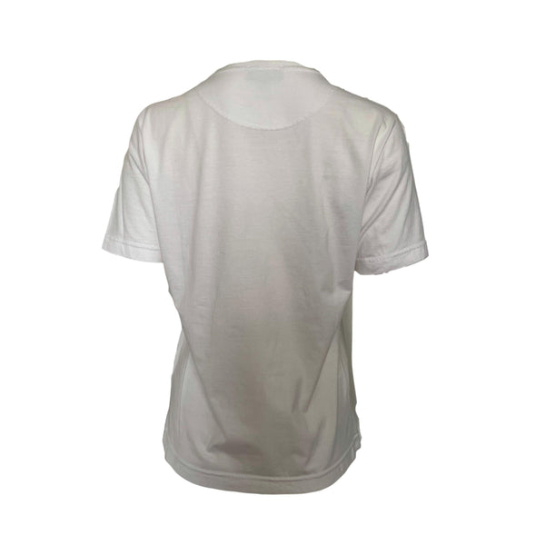 Gucci White Logo T-Shirt - Apparel
