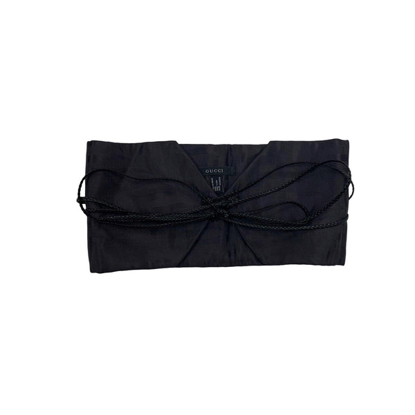 Gucci x Tom Ford Satin/Leather Wrap Belt - Handbags
