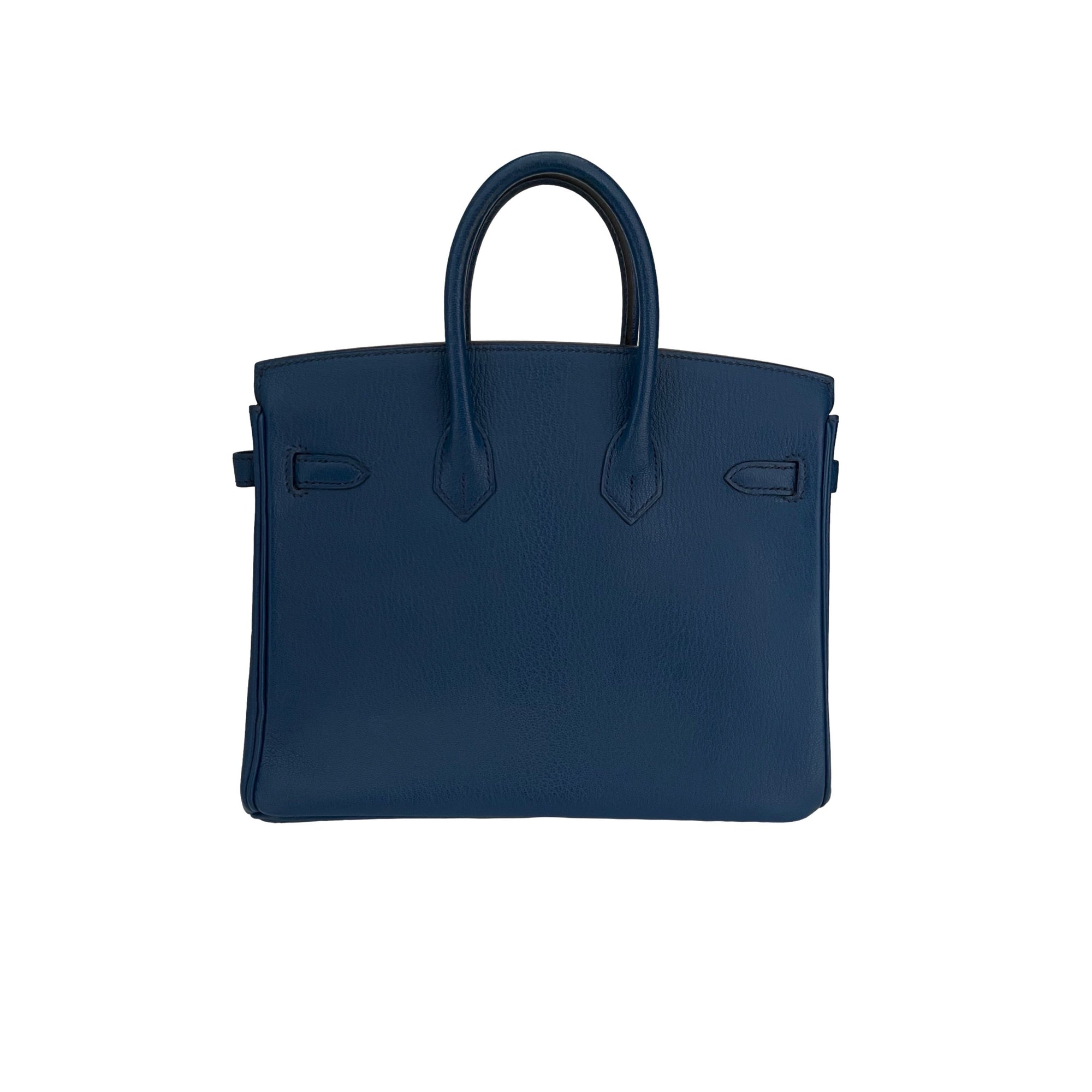 Hermes Blue 25cm Birkin - Handbags