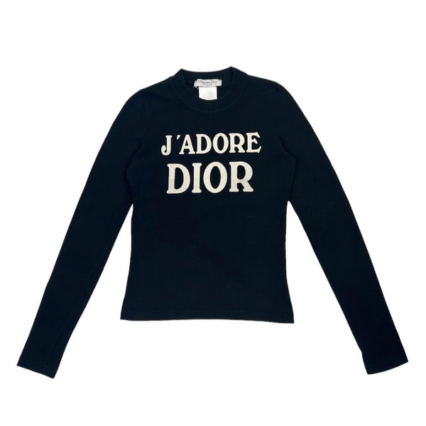 Dior J'Adore Black Long Sleeve
