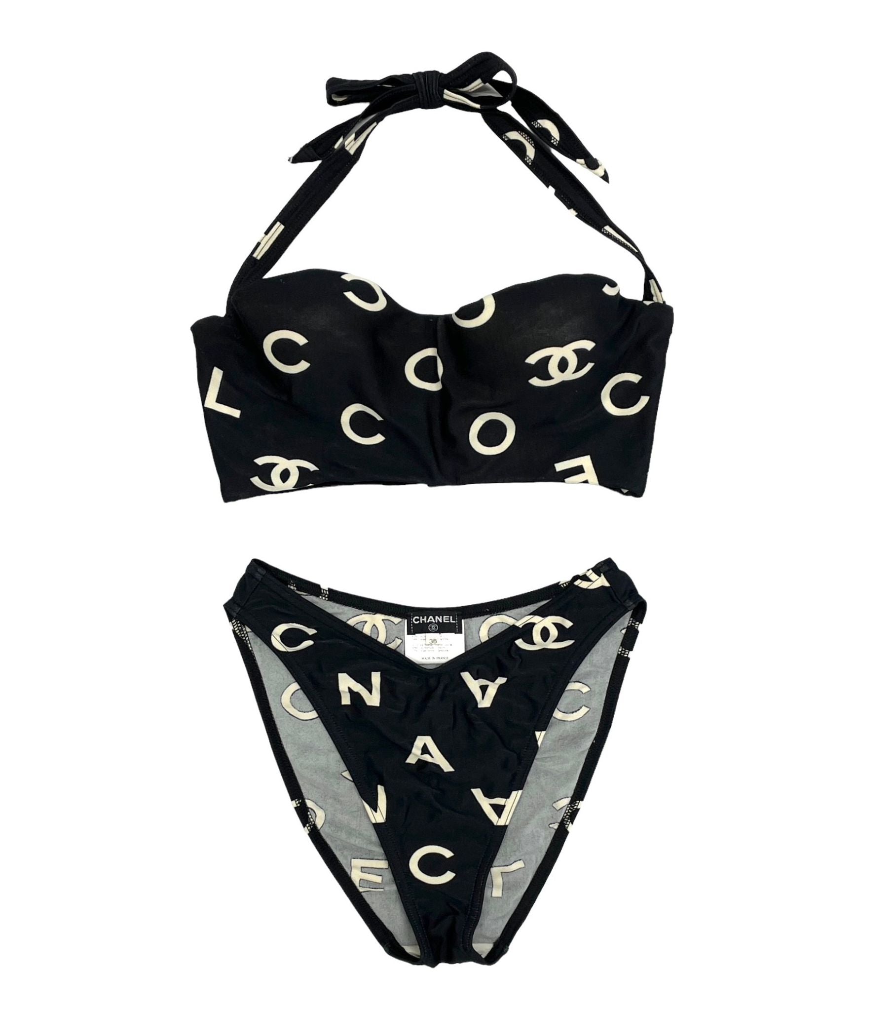 Treasures of NYC - Chanel Pink High Waisted Bikini