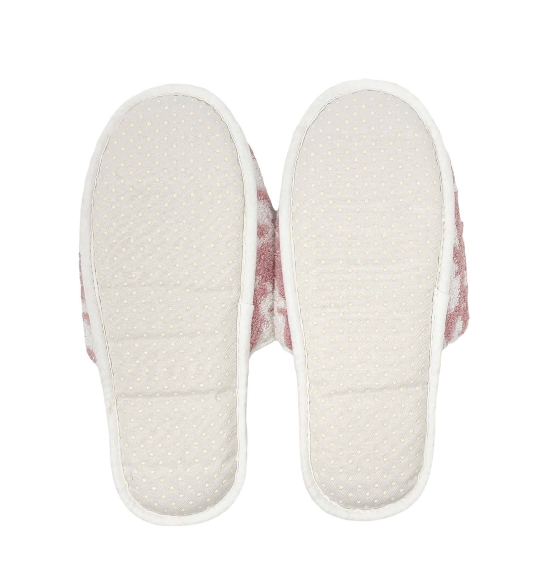 Dior Pink Terry Logo Slippers