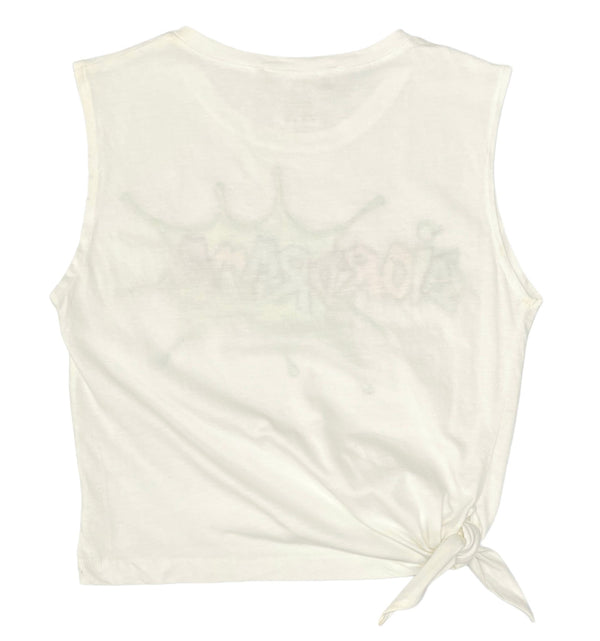 Dior White 'Diordrama' Logo Tank