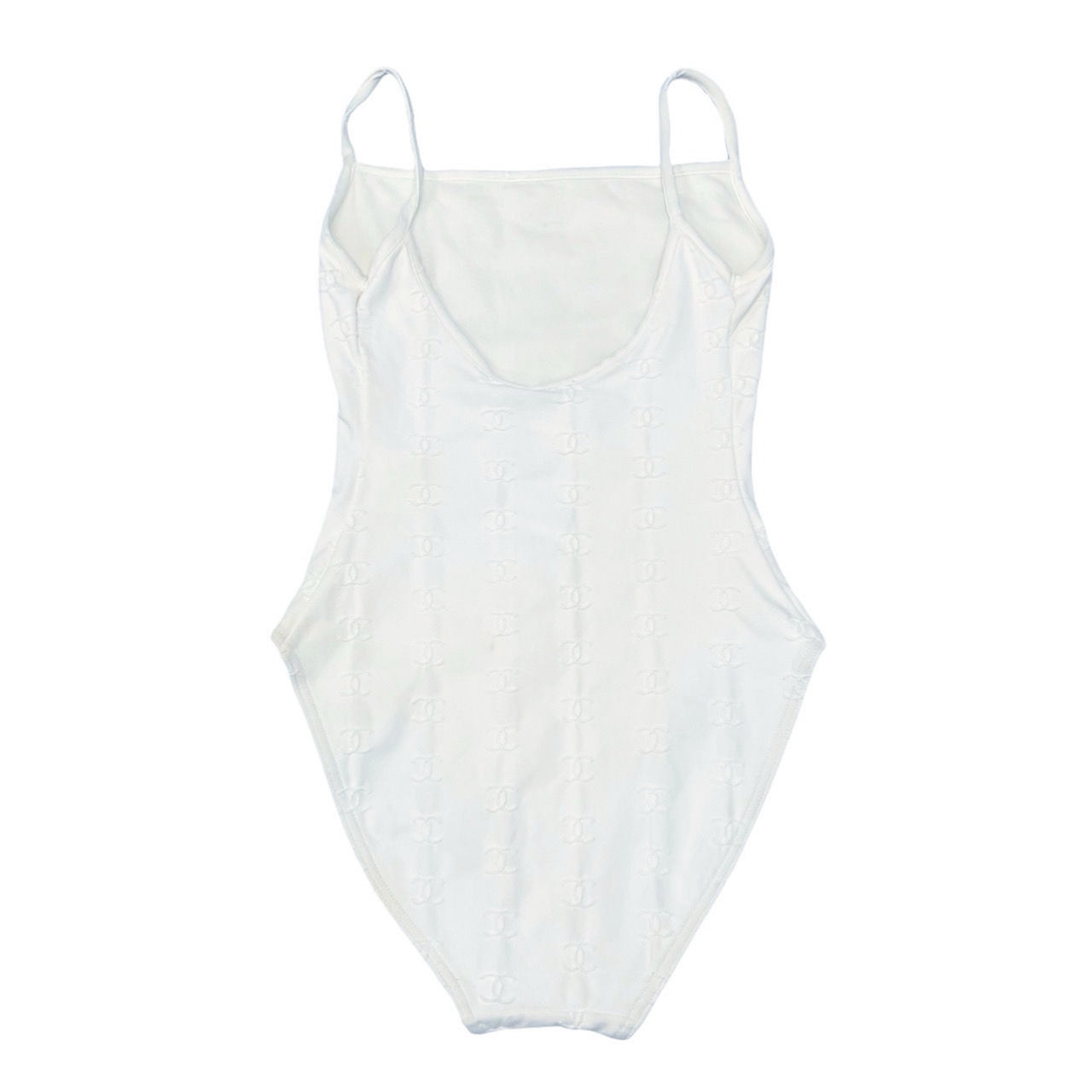 Chanel White Logo One Piece