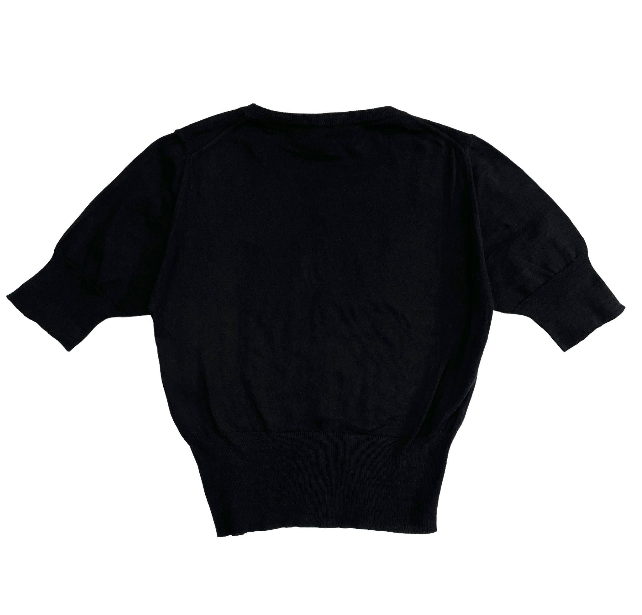 Vivienne Westwood Black Logo Top