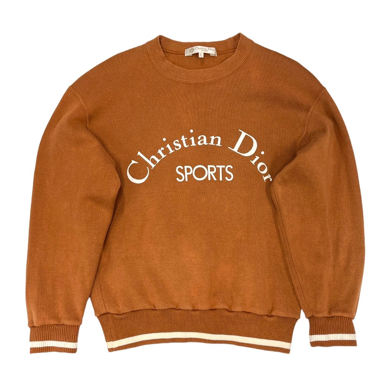 Dior Sports Orange Logo Sweatshirt