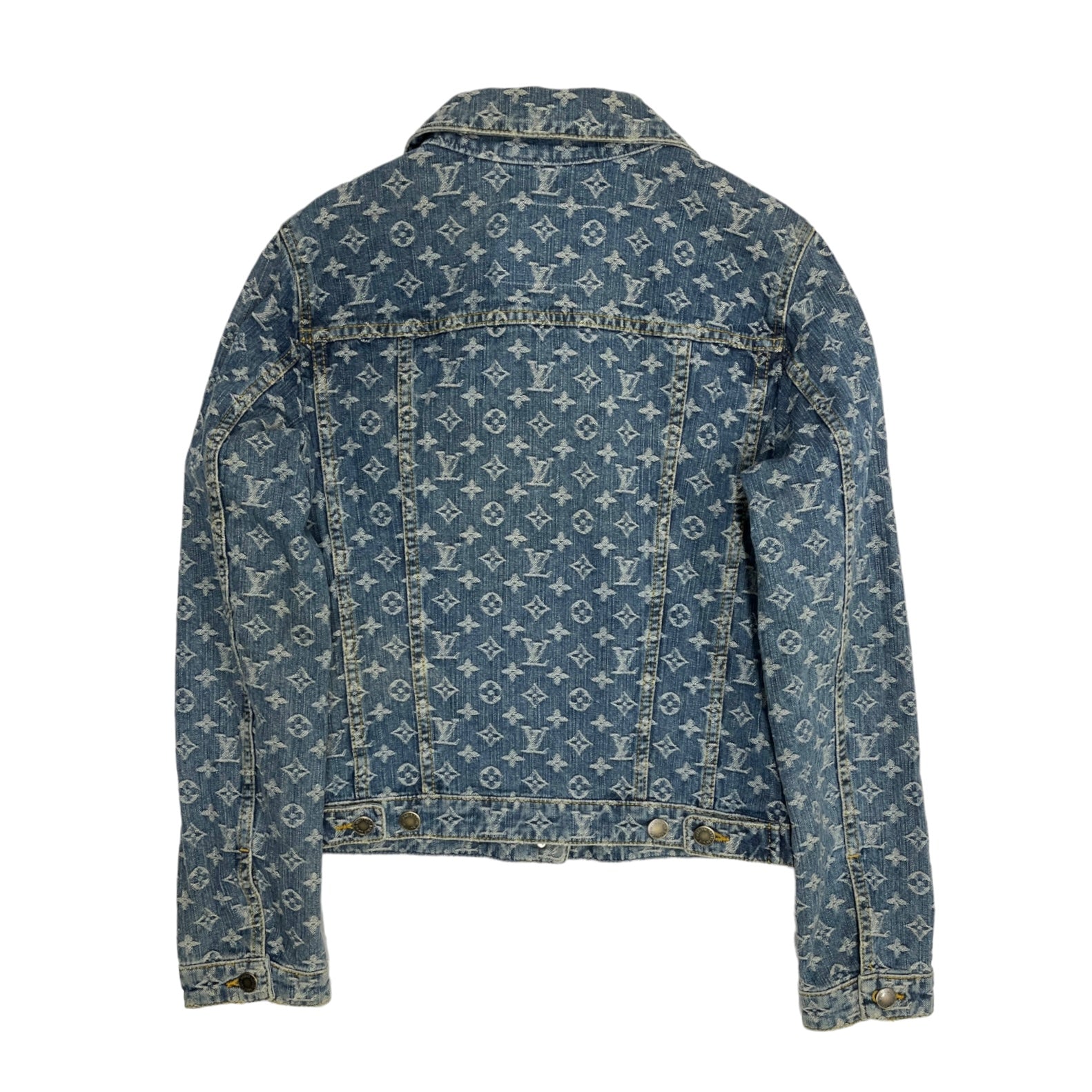 Vintage Louis Vuitton Denim Monogram Jacket – Treasures of NYC