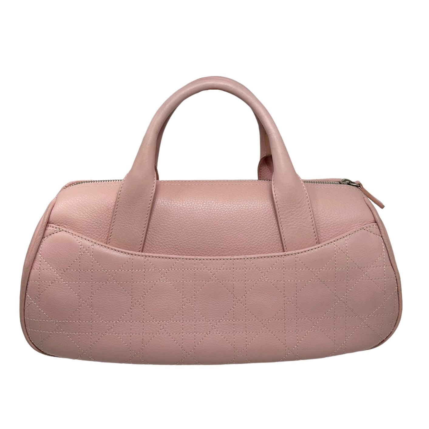Dior Pink Logo Mini Top Handle Bag