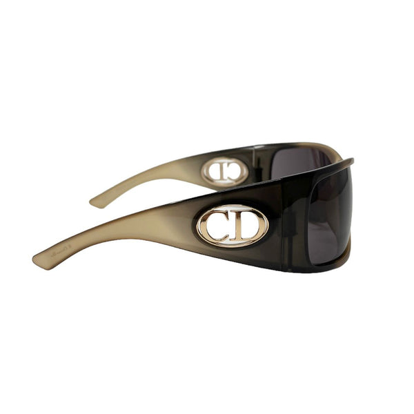 Treasures of NYC - Dior Black Oversized Cutout Sunglasses display picture 1