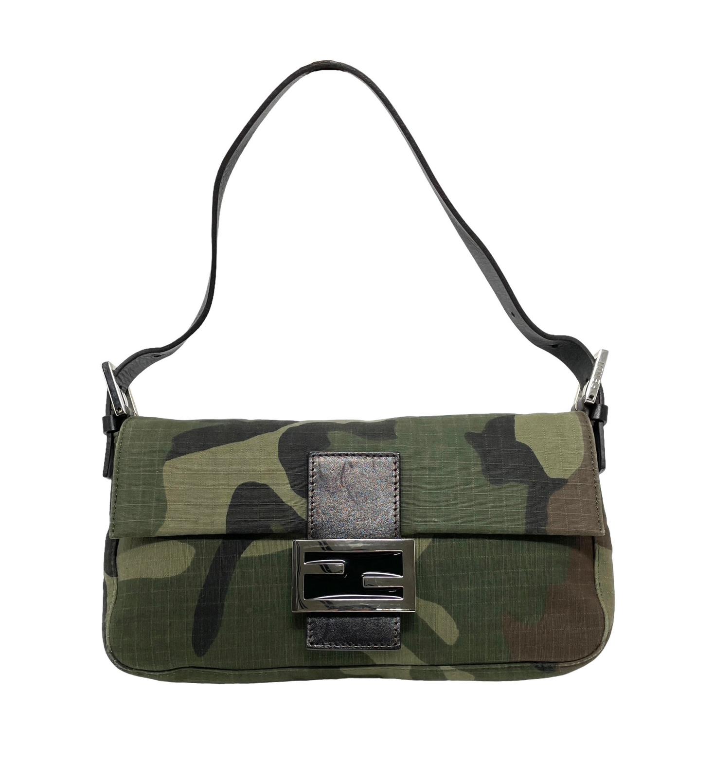Fendi Camouflage Baguette Bag