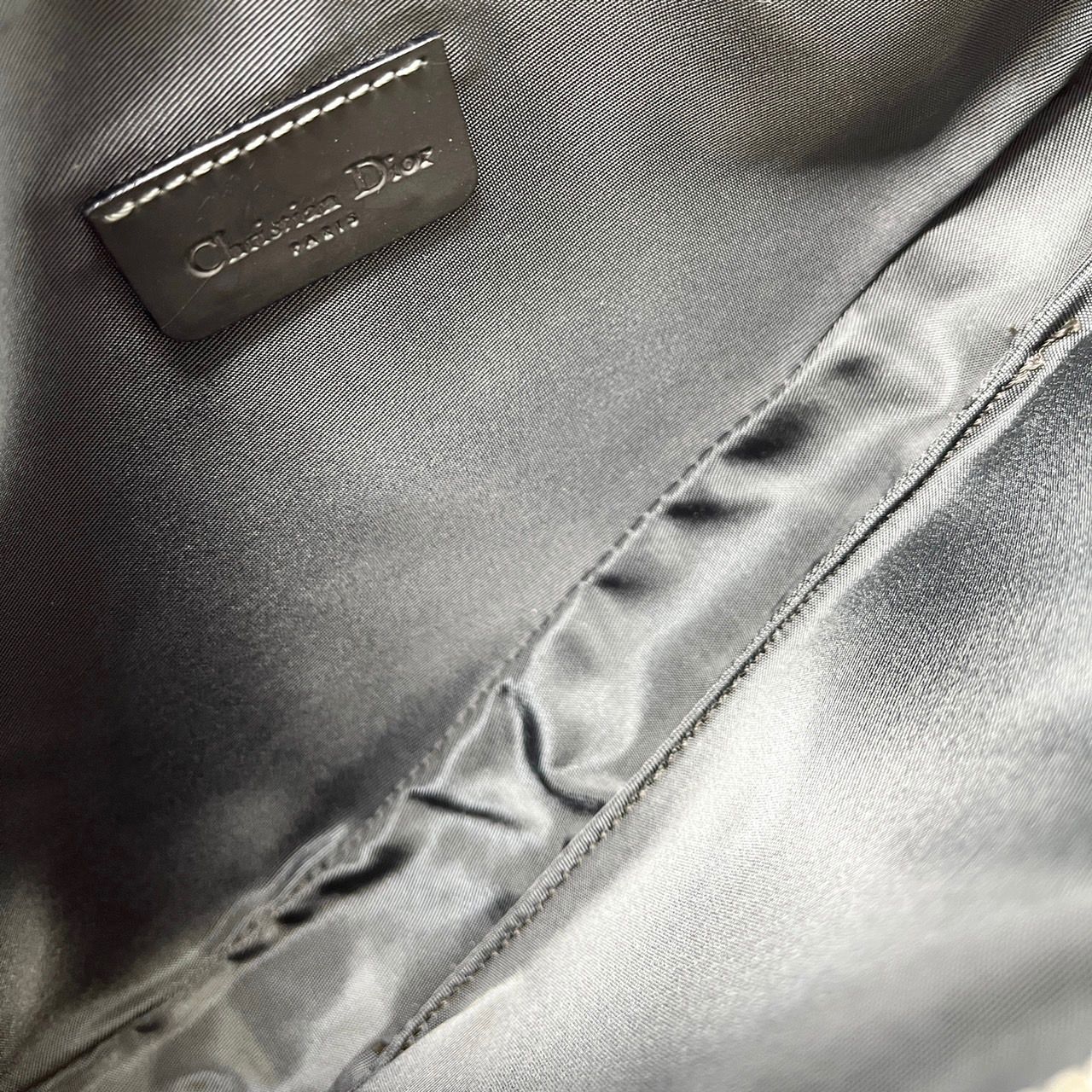 Vintage Dior Silver Mini Saddle Bag – Treasures of NYC