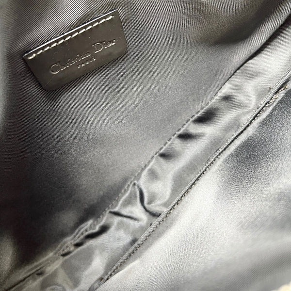 Dior Silver Mini Saddle Bag