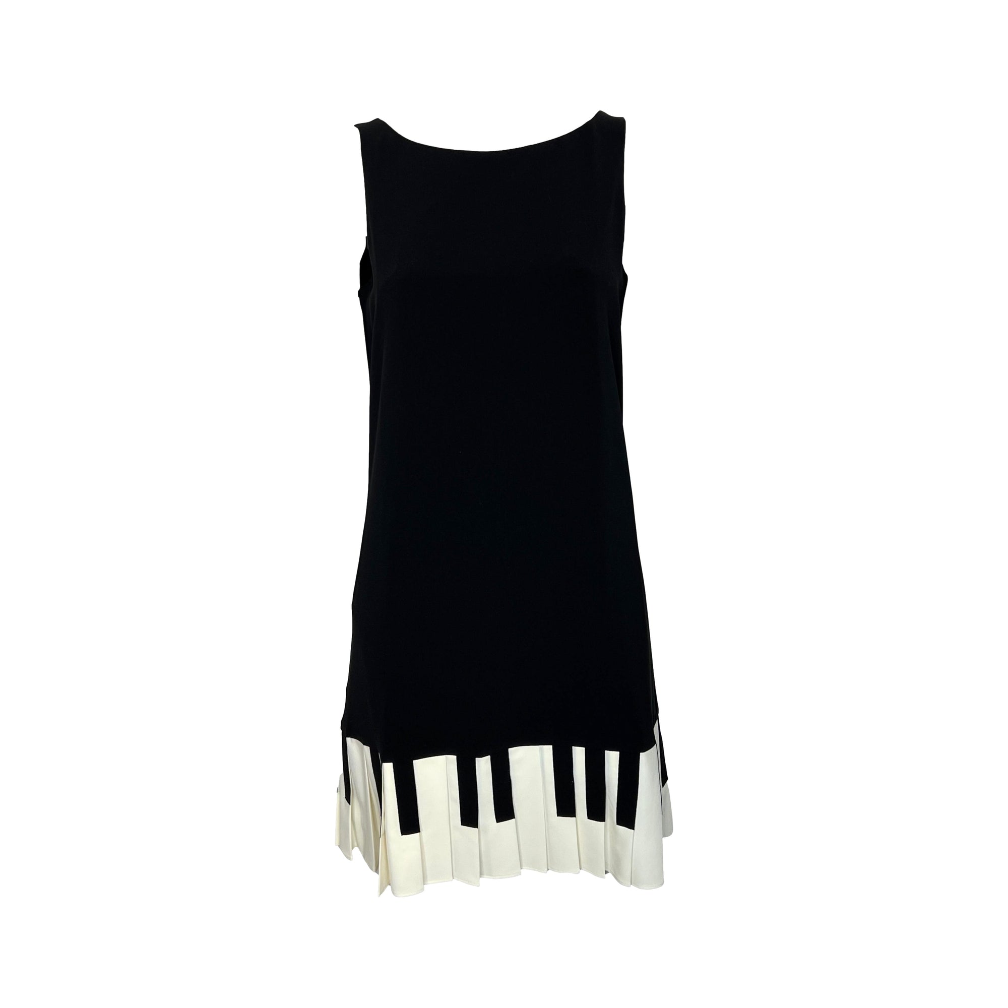 Moschino Black Piano Mini Dress Moschino Black Piano Mini Dress