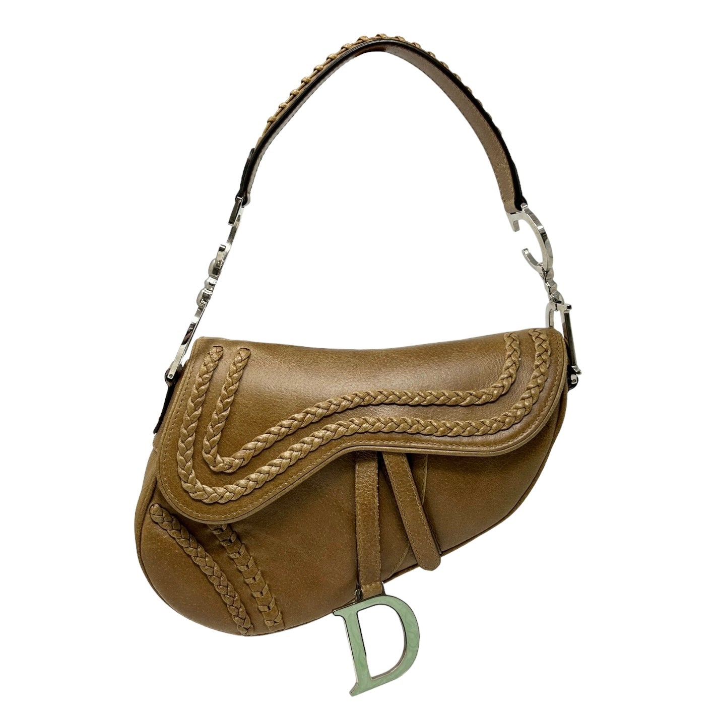 Dior Limited Edition Jade Saddle Bag