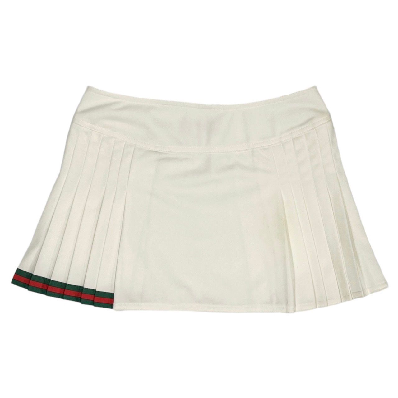 Gucci Logo Pleated Tennis Skirt