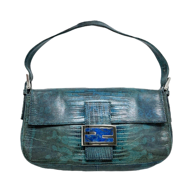 Vintage Fendi Bright Blue Sequin Baguette Bag – Treasures of NYC