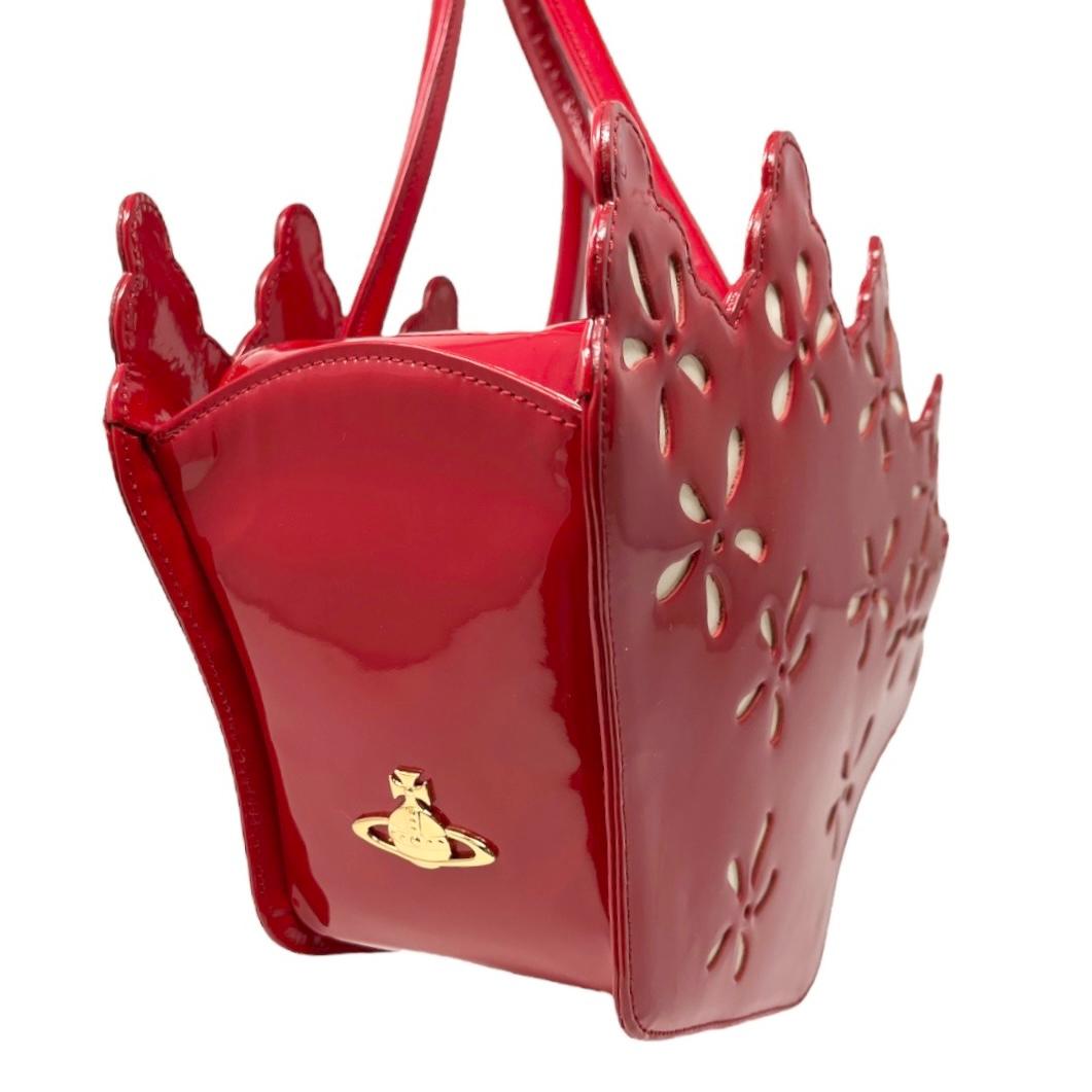 Vivienne Westwood Red Crown Bag